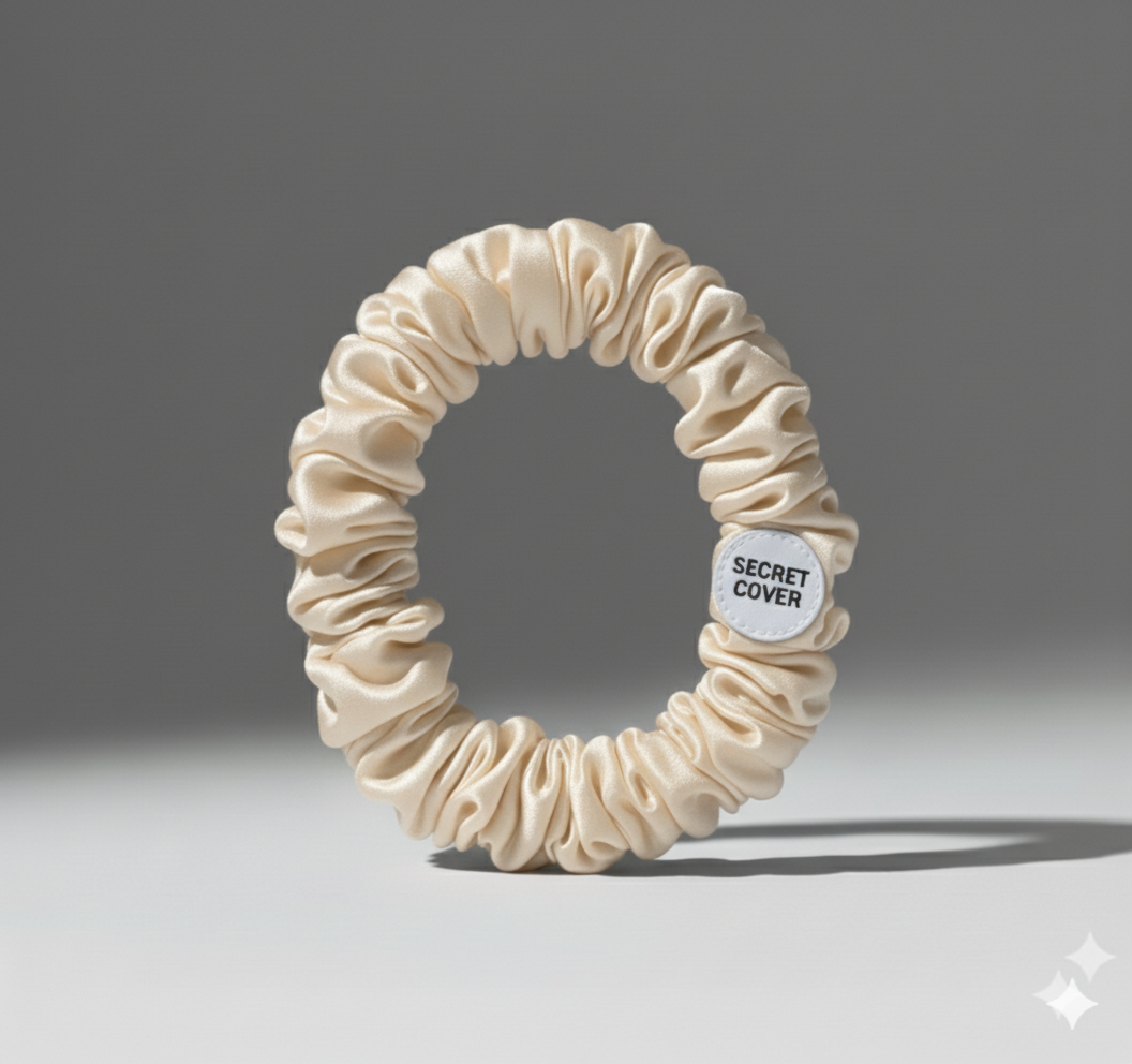 ربطات الشعر من الحرير للحمايه من التشابك والتقطع مقاس Skiny