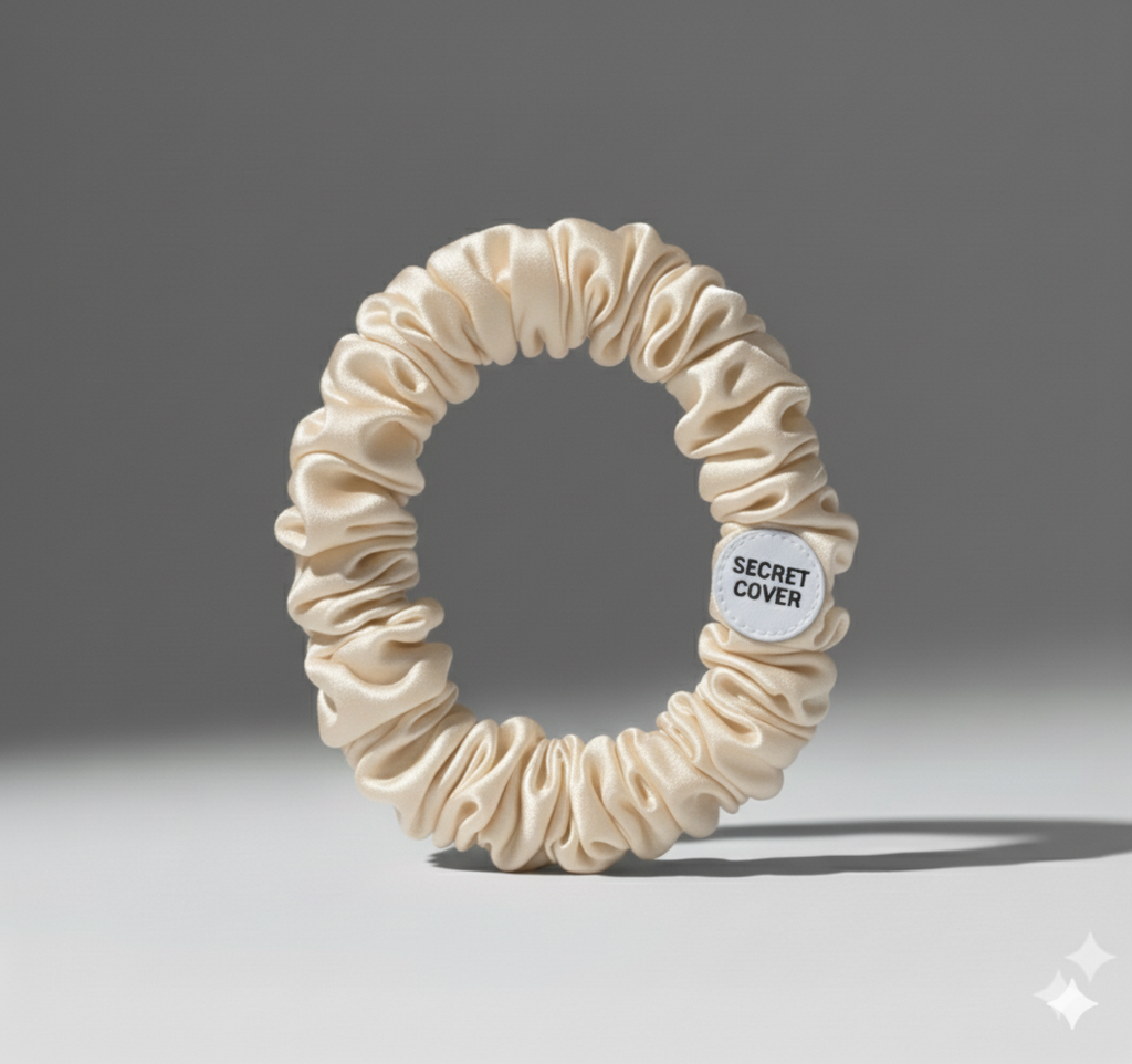 ربطات الشعر من الحرير للحمايه من التشابك والتقطع مقاس Skiny