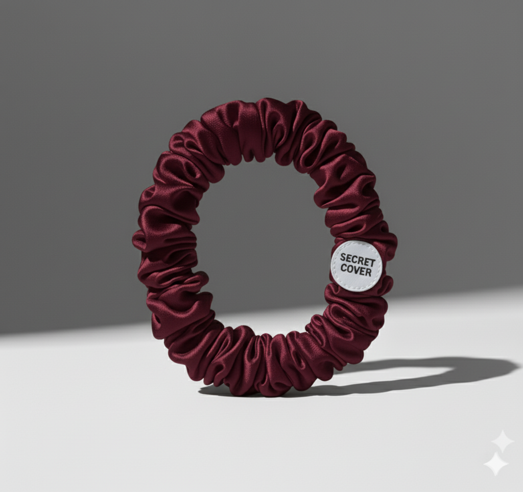 ربطات الشعر من الحرير للحمايه من التشابك والتقطع مقاس Skiny