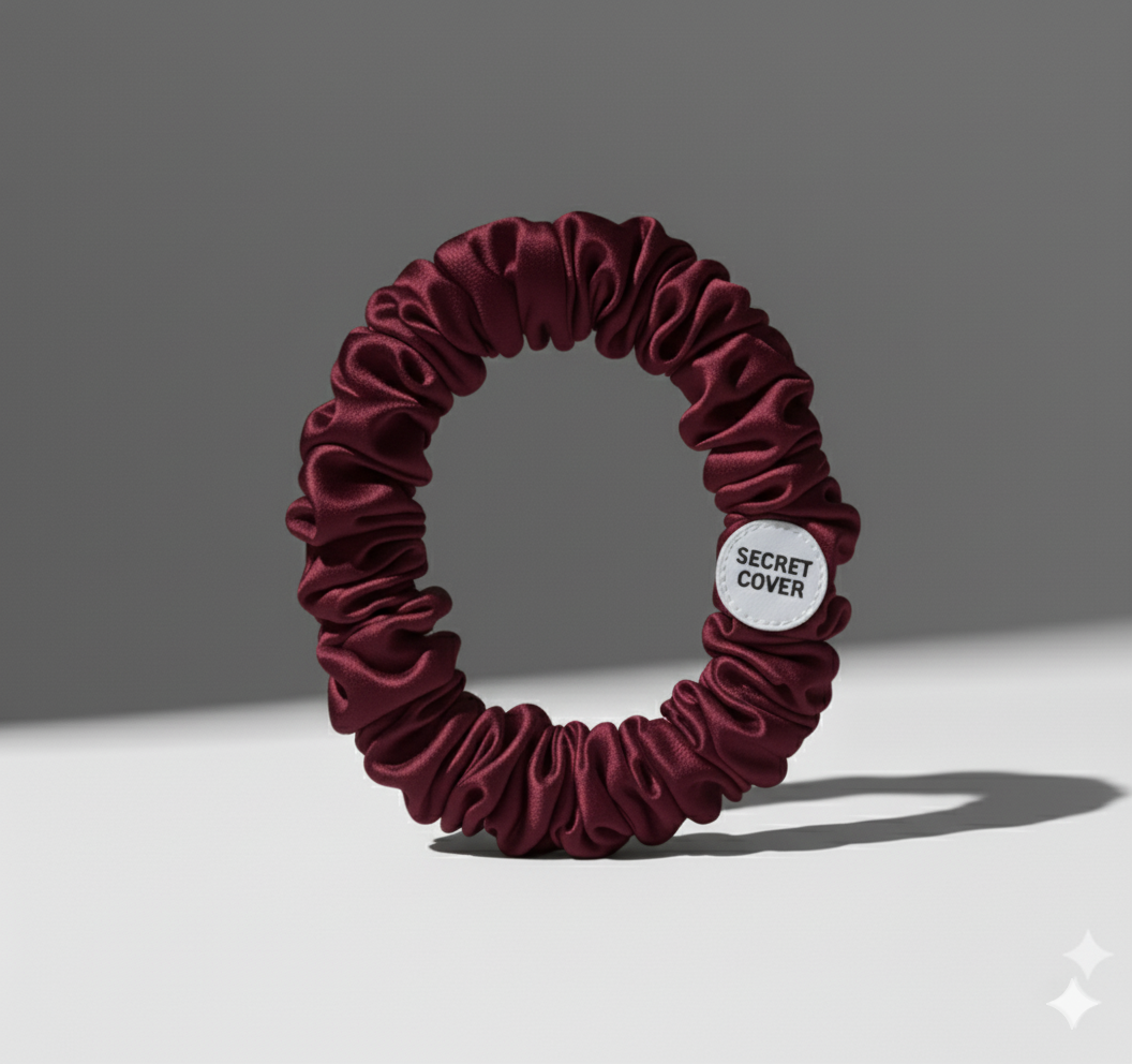 ربطات الشعر من الحرير للحمايه من التشابك والتقطع مقاس Skiny