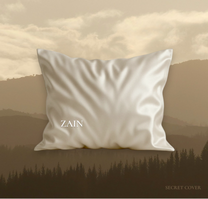 وسائدة الحرير الفاخرة 80%حرير ناعمة و باردة لتحميكى من تجاعيد النوم الصعبة والحفاظ علي شباب و نعومة  بشرتك