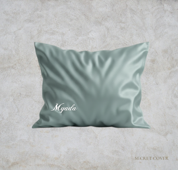 وسائدة الحرير الفاخرة 80%حرير ناعمة و باردة لتحميكى من تجاعيد النوم الصعبة والحفاظ علي شباب و نعومة  بشرتك