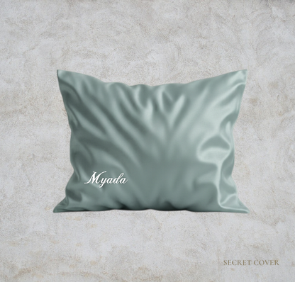 وسائدة الحرير الفاخرة 80%حرير ناعمة و باردة لتحميكى من تجاعيد النوم الصعبة والحفاظ علي شباب و نعومة  بشرتك