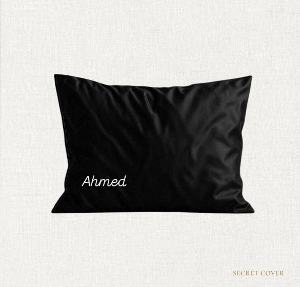 وسائدة الحرير الفاخرة 80%حرير ناعمة و باردة لتحميكى من تجاعيد النوم الصعبة والحفاظ علي شباب و نعومة  بشرتك