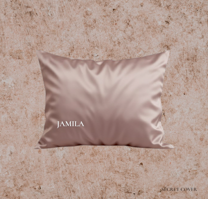 وسائدة الحرير الفاخرة 80%حرير ناعمة و باردة لتحميكى من تجاعيد النوم الصعبة والحفاظ علي شباب و نعومة  بشرتك